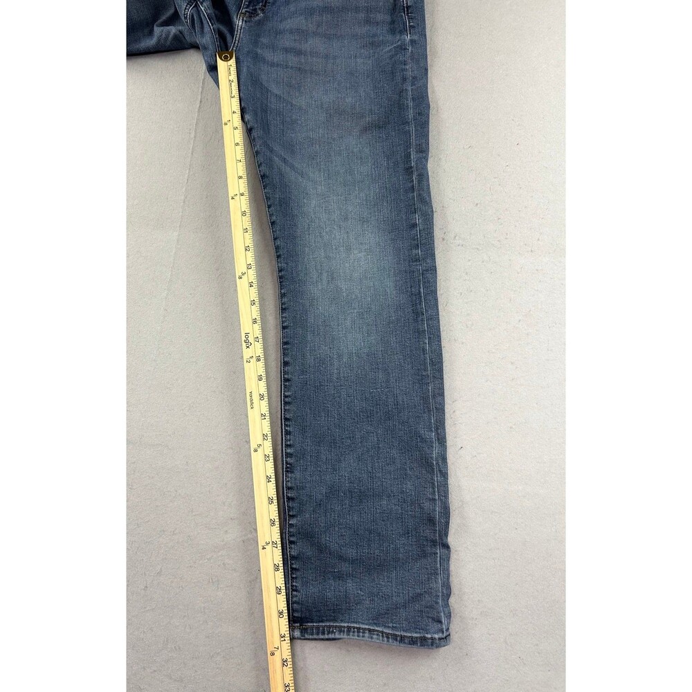 Lee Extreme Motion Mens Slim Fit Straight Leg Dark wash Jeans - Picture 10 of 11